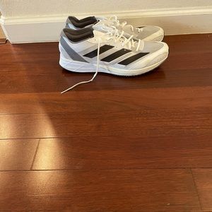 Lightly worn Adidas ADIZERO running shoes size 13